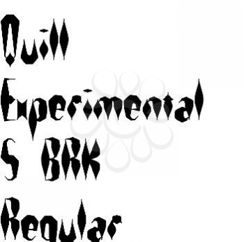 Quill Font