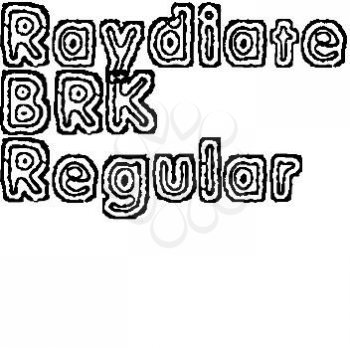 Raydiate Font