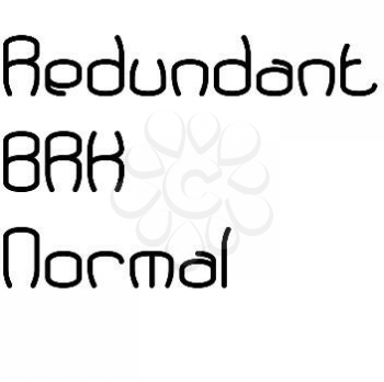 Font #203