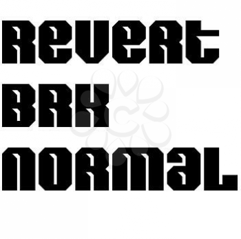 Revert Font