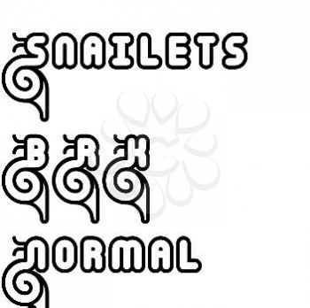 Snailets Font