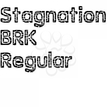 Stagnation Font