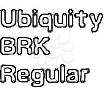 Outline Font