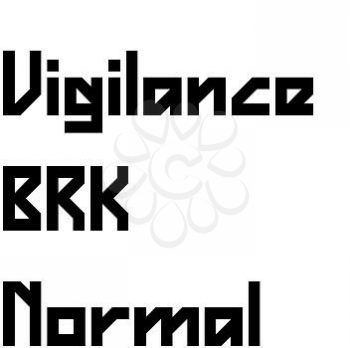 Vigilance Font