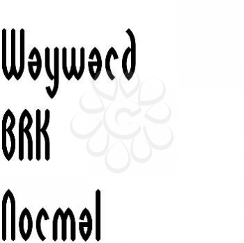 Wayward Font