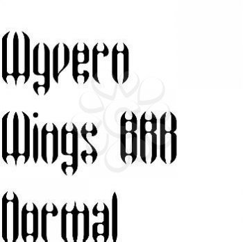 Wyvern Font