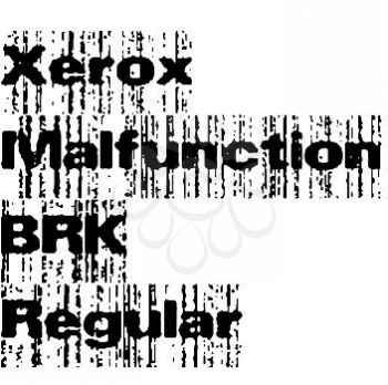 Xerox Font