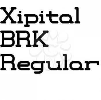 Xipital Font