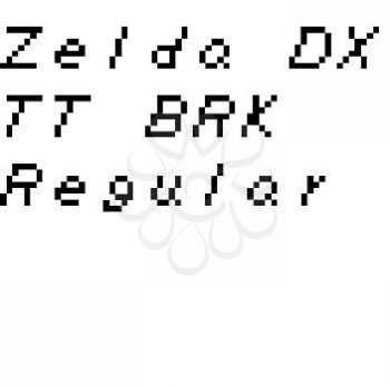 Zelda Font