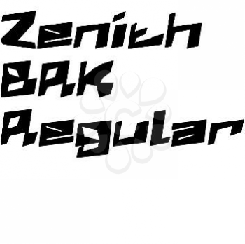 Zenith Font