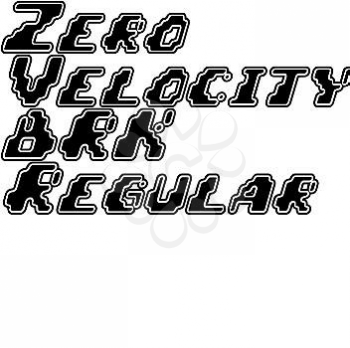 Velocity Font