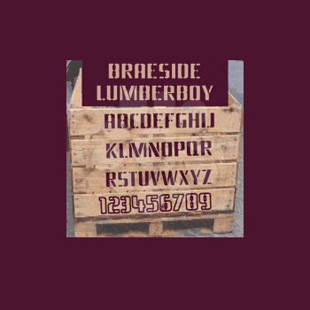 Lumberboy Font