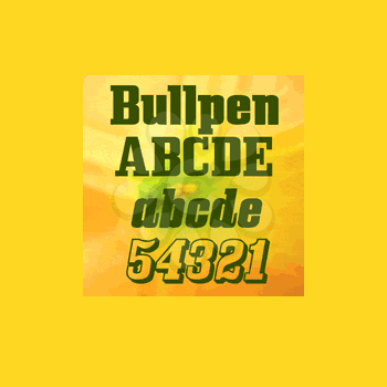 Bullpen Font