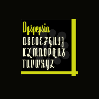 Dyspepsia Font