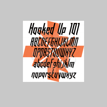 Hooked Font