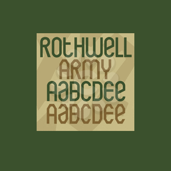 Military Font