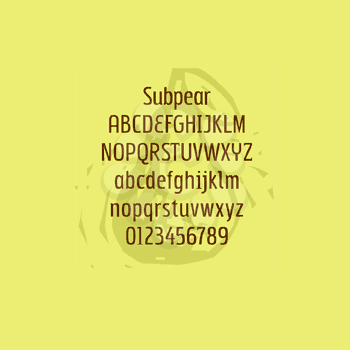Subpear Font