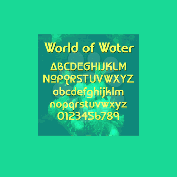 Water Font