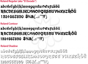 Outlines Font