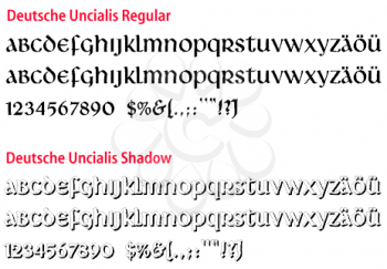 Outlines Font