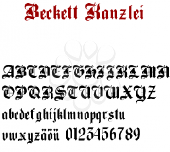 Kanzlei Font