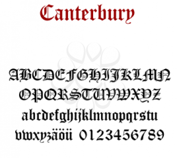 England Font