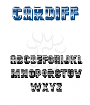 Stripped Font