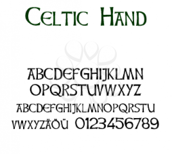 Celtic Font