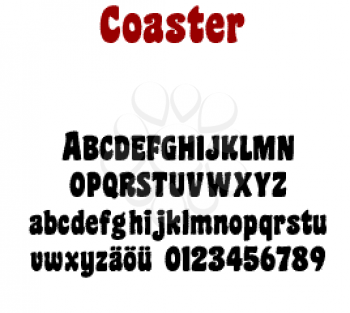 Coaster Font