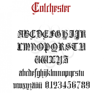 Colchester Font