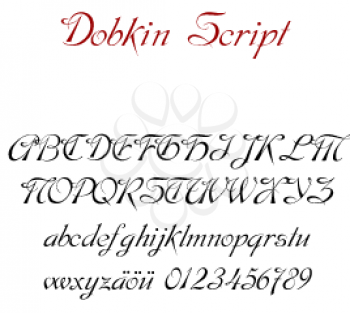 Font #740