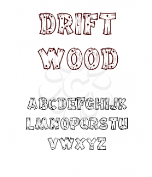 Driftwood Font