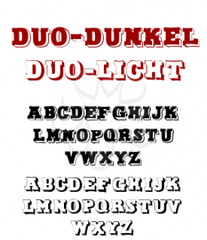 Dunkel Font