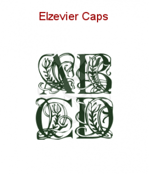 Elzevier Font