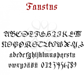 Font #756