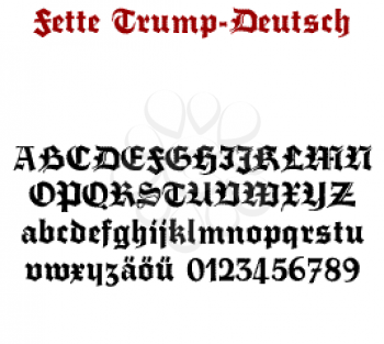 Trump Font