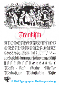 Fraenkisch Medieval Font