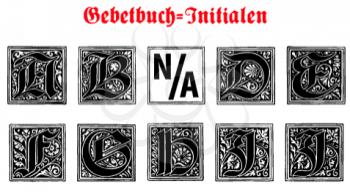 Initialen Font