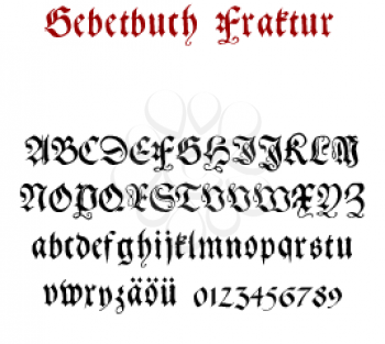 Fraktur-schmuck Font