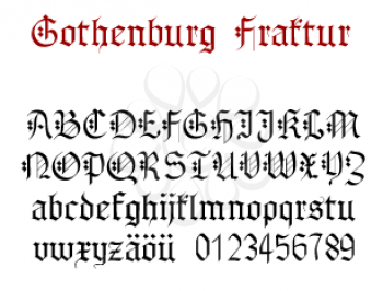 Gothenburg Font