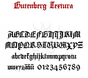 Gutenberg Font