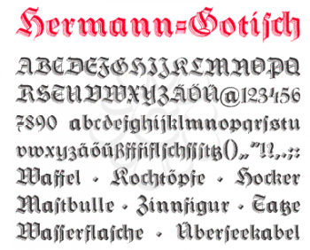 Gotifch Font