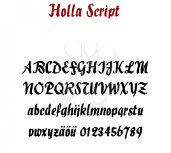 Handwritten Font