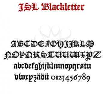 English Font