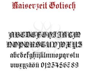 Gotisch Font