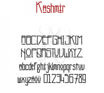 Kashmir Font