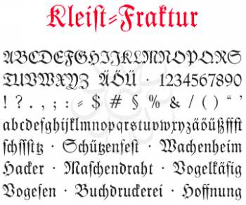 Fraktur-schmuck Font