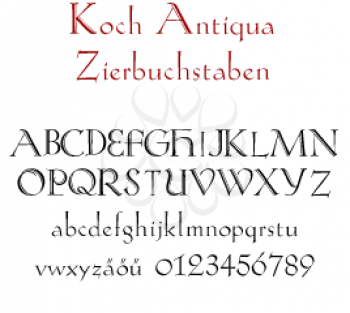 Antiqua Font