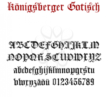Koenigsberger Font