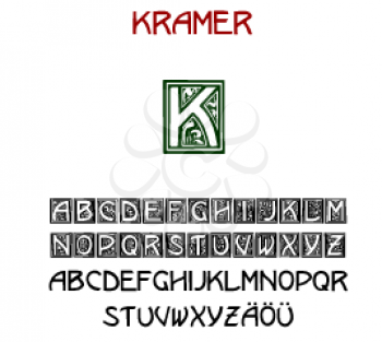 Kramer Font
